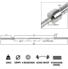 Olympus Chrome 7Ft Barbell Bar