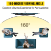 VEVOR VividView 70" Portable Projector Screen with Stand
