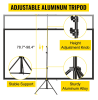 VEVOR VividView 70" Portable Projector Screen with Stand
