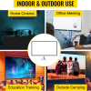 VEVOR VividView 70" Portable Projector Screen with Stand