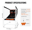 VEVOR 2 Player Indoor Basketball Cage