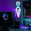 Ninja Glow Kunai Neon Lamp