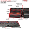 5 Core 24 Channel Audio Mixer with Bluetooth
