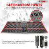 5 Core 24 Channel Audio Mixer with Bluetooth