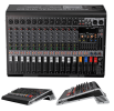 5 Core 12 Channel Audio Mixer with Bluetooth
