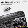 5 Core 12 Channel Audio Mixer with Bluetooth
