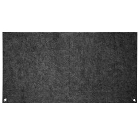 Extended Gaming Mouse Pad Soft Felts Table Mouse Pads Non-Slip & Dust-Proof Desk Pad Anti-Scratch Desk Pad Keyboard Mat (24.8 x 13 x 0.2in) for W