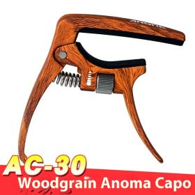 Aroma Capo AC-30 Wooden Guitar (Option: Wood Grain Color Capo)