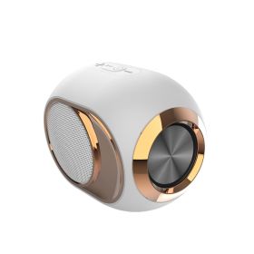 Powerful Rock Bass Subwoofer Built-in HD Microphone Sound Box 8 Hours Listening Time Portable Bluetooth Wireless Speakers (Color: B4E101-1, Ships From: China)