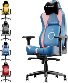 C-L42R gaming chair (Main Material: PU Leather, Main Color: Blue+Multi)