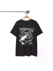 Leftover Crack Band T-Shirts, Hardcore Punk Citizen, Rock Punk Music Group Unisex T-Shirts, Four Seasons, Family T-Shirts (Color: Black, size: L)